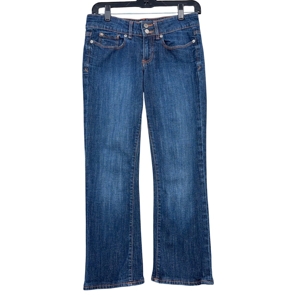Gap Essential Bootcut Women 2/26R‎ Cotton Spandex Dark Wash Blue Jeans